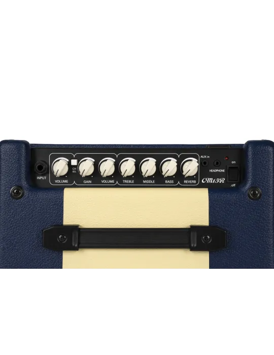  CORT CM15RDB GUITAR AMPLIFIER 15W REVERB BLUE|MusicGoodDeal 