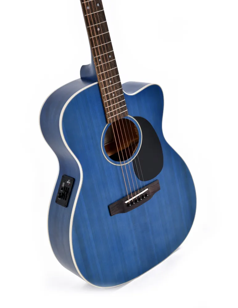  DITSON BY SIGMA DITSON SERIE 10 000C-10E-TBL AZUL SATINADO|MusicGoodDeal 