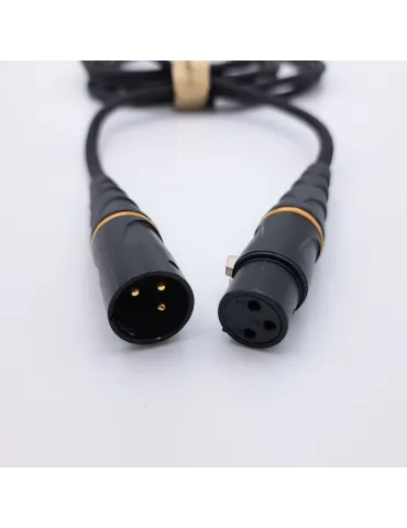  ENOVA MICRO NXT XLR CABLE 3M BLACK|MusicGoodDeal 