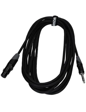  ENOVA MICROPHONE CABLE XLR F - JACK ST 6M|MusicGoodDeal 