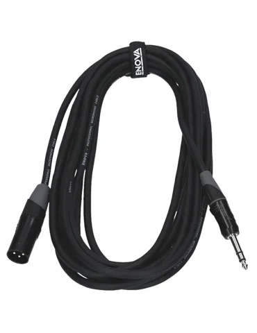  ENOVA MICROPHONE CABLE XLR M - JACK ST 6M|MusicGoodDeal 