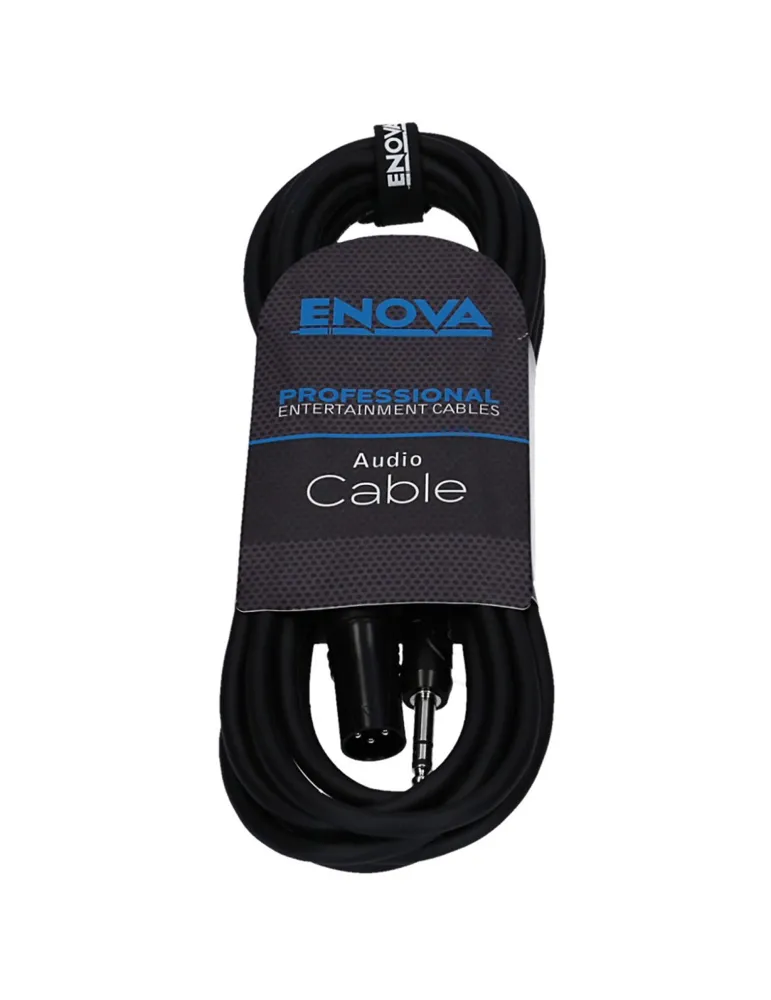  ENOVA MICROPHONE CABLE XLR M - JACK ST 6M|MusicGoodDeal 