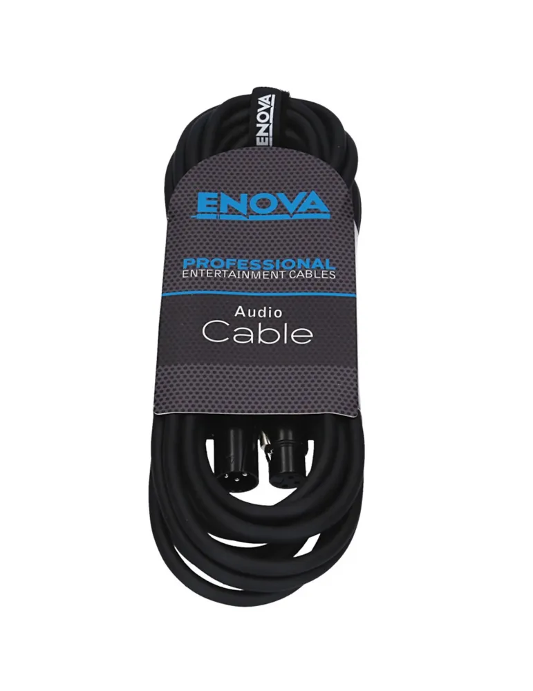  ENOVA MICRO XLR CABLE 6M BLACK|MusicGoodDeal 