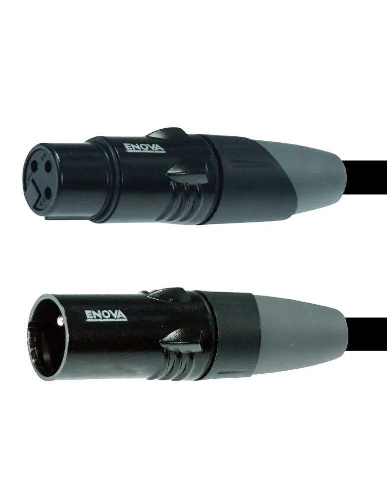  ENOVA MICRO XLR CABLE 6M BLACK|MusicGoodDeal 