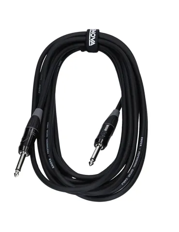  ENOVA INSTRUMENT CABLE JACK 6M BLACK|MusicGoodDeal 