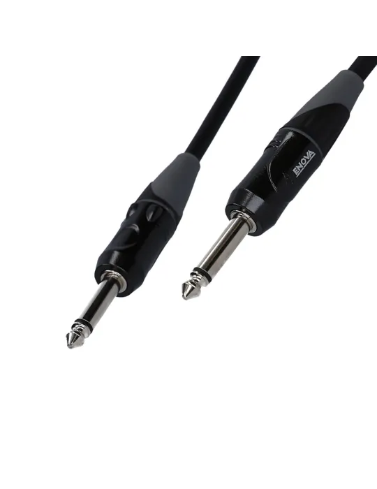  ENOVA INSTRUMENT CABLE JACK 6M BLACK|MusicGoodDeal 