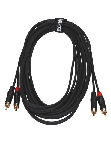  ENOVA CABLE PATCH 2X RCA - 2X RCA 3M|MusicGoodDeal 