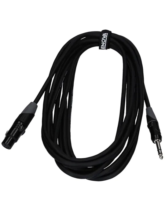  ENOVA MICROPHONE CABLE XLR F - JACK ST 3M|MusicGoodDeal 