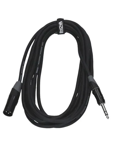  ENOVA MICROPHONE CABLE XLR M - JACK ST 3M|MusicGoodDeal 