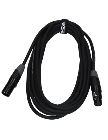  ENOVA MICRO XLR CABLE 3M BLACK|MusicGoodDeal 