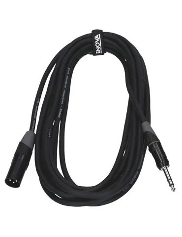  ENOVA MICROPHONE CABLE XLR M - JACK ST 1M|MusicGoodDeal 