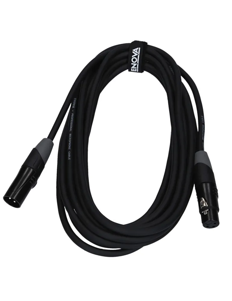  ENOVA MICRO XLR CABLE 1M BLACK|MusicGoodDeal 
