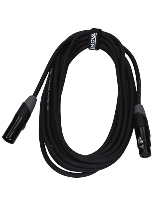 ENOVA MICRO XLR CABLE 1M BLACK|MusicGoodDeal 
