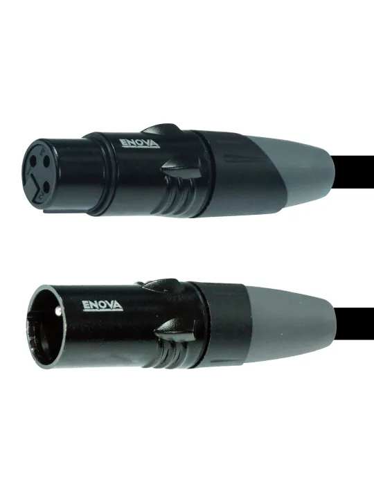  ENOVA MICRO XLR CABLE 1M BLACK|MusicGoodDeal 