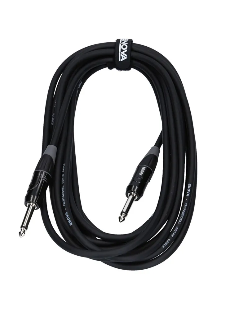  ENOVA INSTRUMENT CABLE JACK 1M BLACK|MusicGoodDeal 