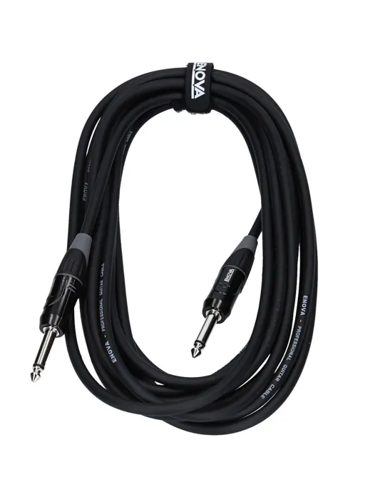  ENOVA INSTRUMENT CABLE JACK 1M BLACK|MusicGoodDeal 