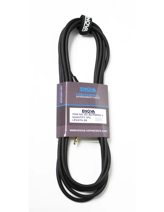  ENOVA PATCH CABLE JACK 3.5 ST 3M|MusicGoodDeal 