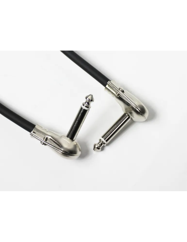  ENOVA CABLE PATCH INSTR JACK 40CM BLACK|MusicGoodDeal 