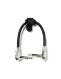 ENOVA CABLE PATCH INSTR JACK 20CM BLACK|MusicGoodDeal 