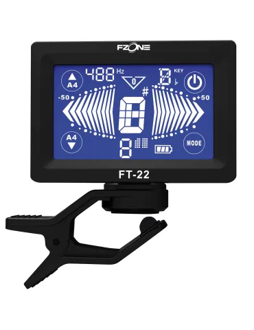  FZONE FT22 BLACK TOUCH CLIP MINI-TUNER|MusicGoodDeal 