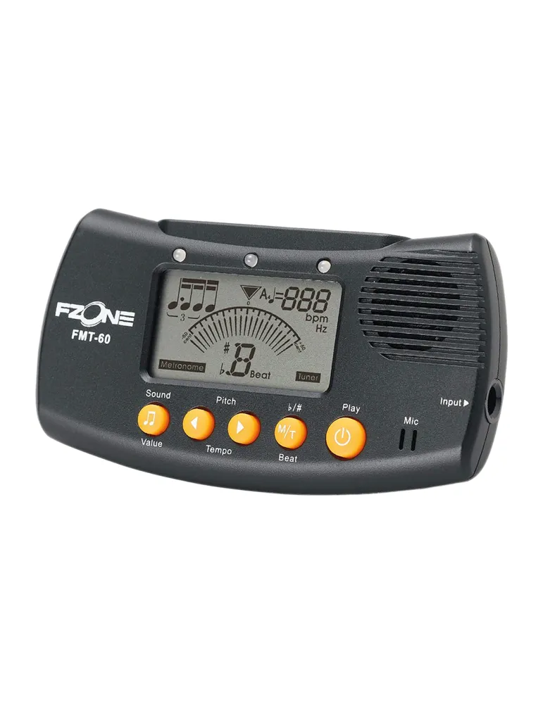  AFINADOR METRÓNOMO FZONE|MusicGoodDeal 