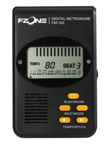  FZONE FM100 METRONOME BLACK|MusicGoodDeal 