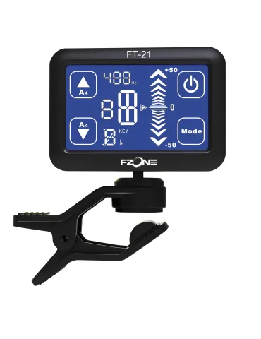  FZONE FT21 BLACK TOUCH CLIP MINI-TUNER|MusicGoodDeal 