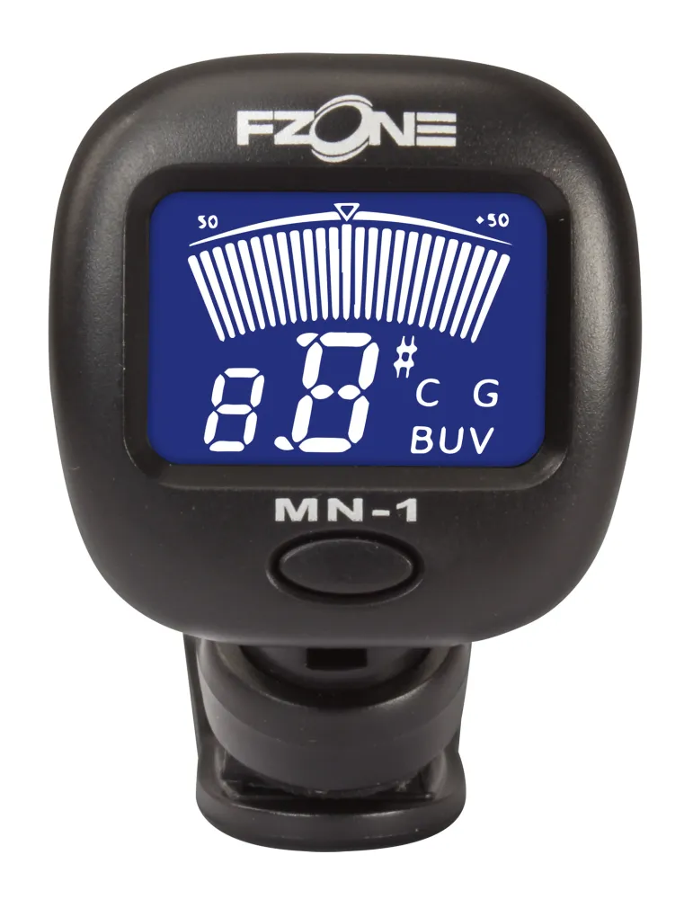  FZONE MN1 CLIP MINI-SINTONIZADOR MN-1 NEGRO|MusicGoodDeal 