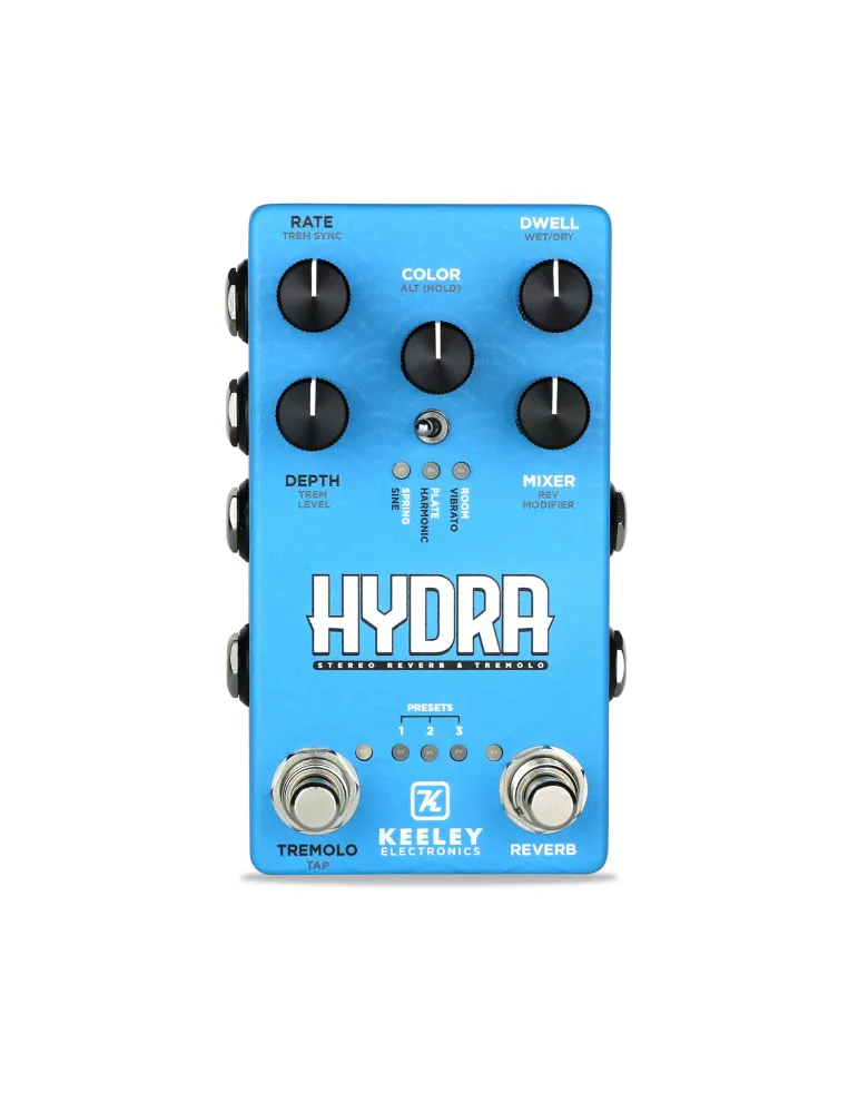  KEELEY KHYDRA PEDAL HYA REVERB TREMOLO|MusicGoodDeal 