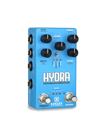  KEELEY KHYDRA HYA REVERB TREMOLO PEDAL|MusicGoodDeal  2