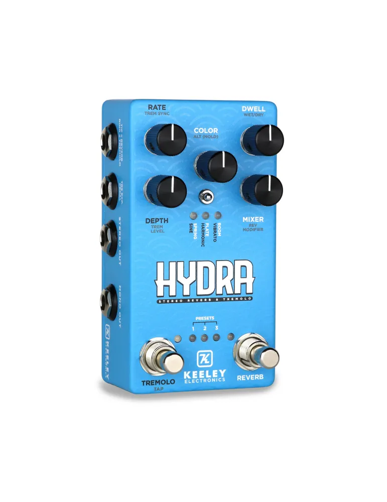  KEELEY KHYDRA PEDAL HYA REVERB TREMOLO|MusicGoodDeal 