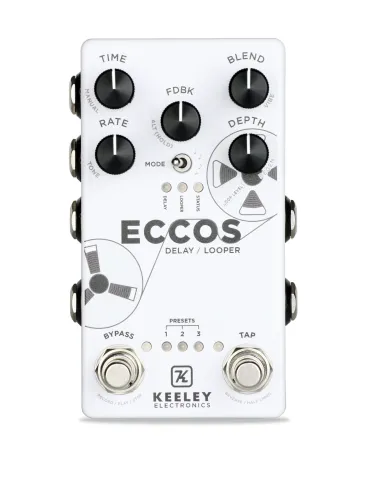  KEELEY KECCOS PEDAL ECAISSE CLAIREOS DELAY LOOPER STEREO|MusicGoodDeal 