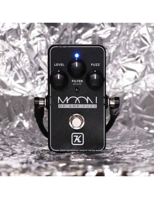 KEELEY PEDAL MOON OP AMP FUZZ SCHWARZ|MusicGoodDeal 