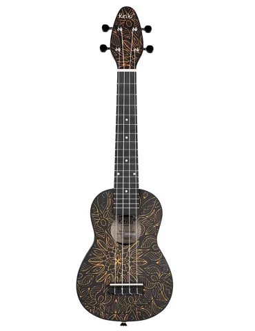 KEIKI PACK UKULELE SOPRANO ORANGE