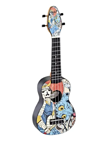 KEIKI PACK UKULELE SOPRANO SAMURAI