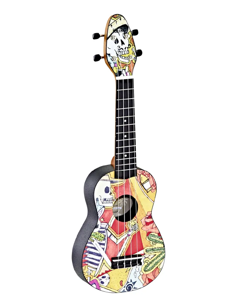  KEIKI K2-EM PACK UKULELE SOPRANO EL MUERTO|MusicGoodDeal 