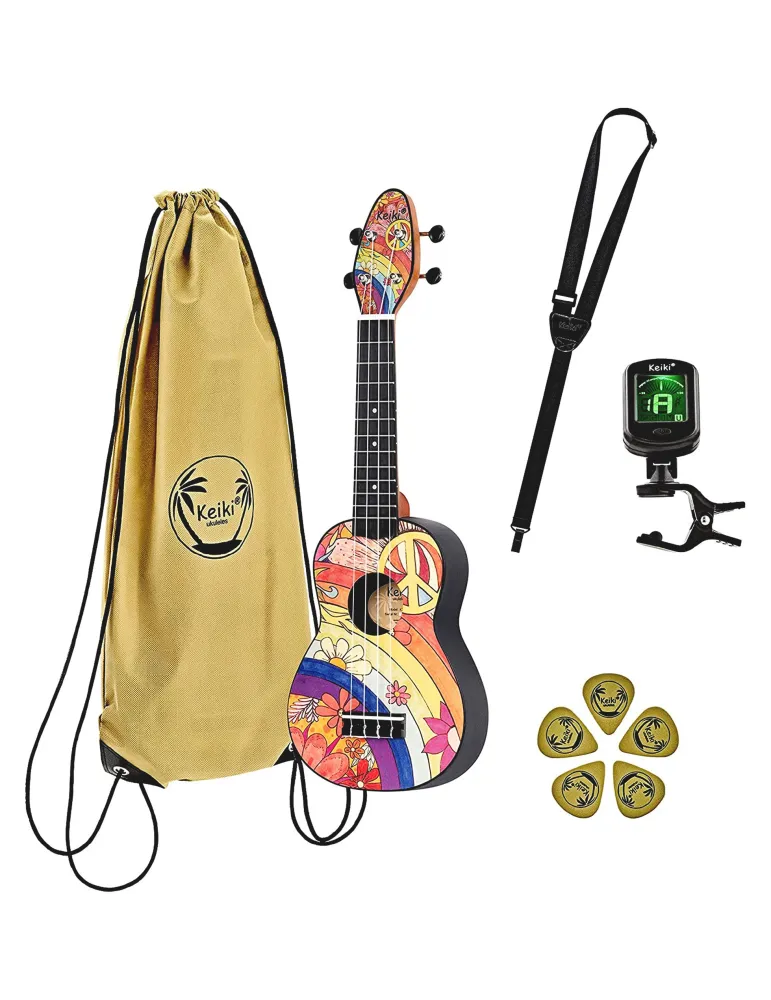  KEIKI K2-68-L PACK UKULELE SOPRANO FRIEDEN 68 LINKS|MusicGoodDeal 