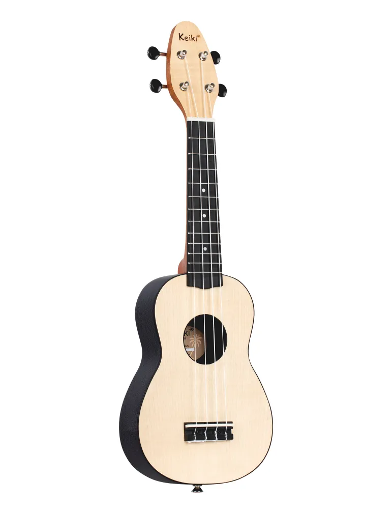  KEIKI K2-MAP-L PACK UKULELE SOPRANO MAPLE LH|MusicGoodDeal 
