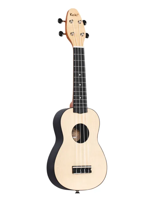  KEIKI K2-MAP-L PACK UKULELE SOPRANO MAPLE LH|MusicGoodDeal 