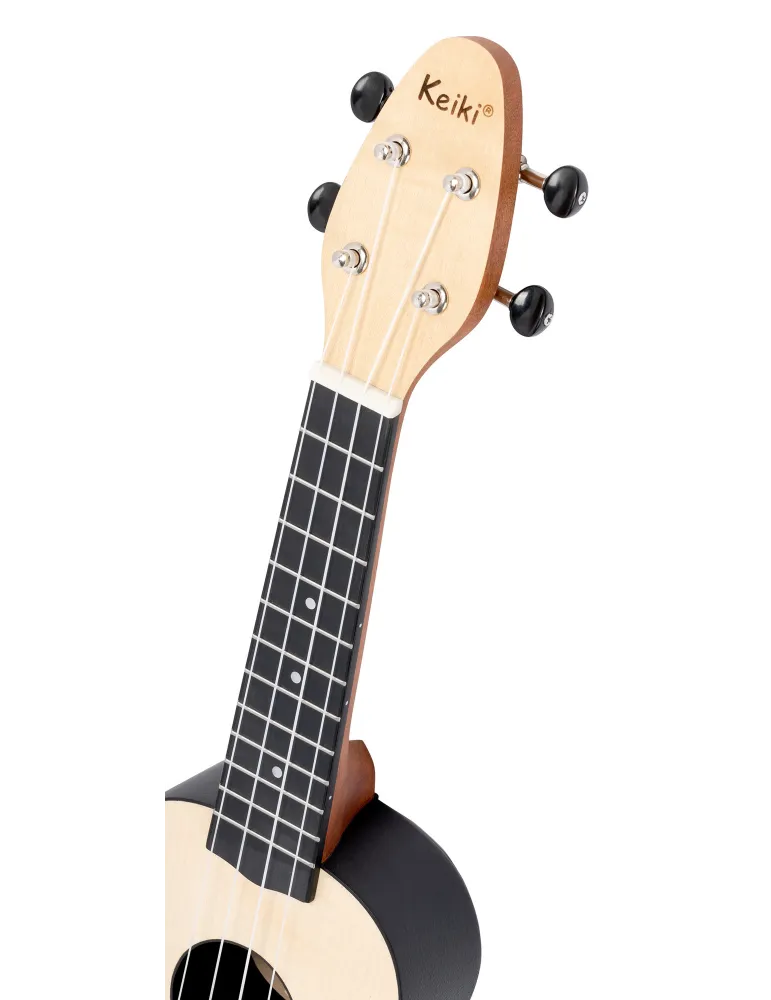  KEIKI K2-MAP-L PACK UKULELE SOPRANO MAPLE LH|MusicGoodDeal 