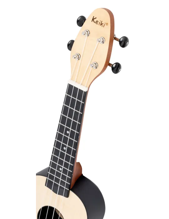 KEIKI K2-MAP-L PACK UKULELE SOPRANO MAPLE LH|MusicGoodDeal 
