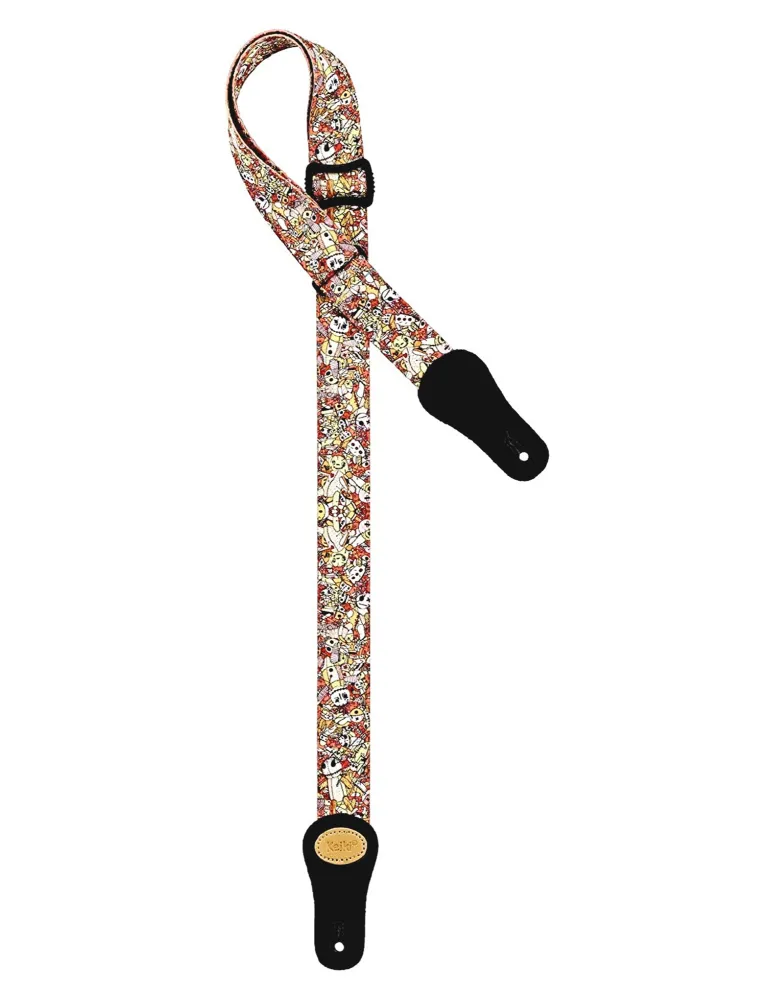  KEIKI GUITAR STRAP VOODOO PUPPET|MusicGoodDeal 
