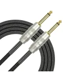  KIRLIN GUITAR CABLE 6M JACK JACK BLACK|MusicGoodDeal 