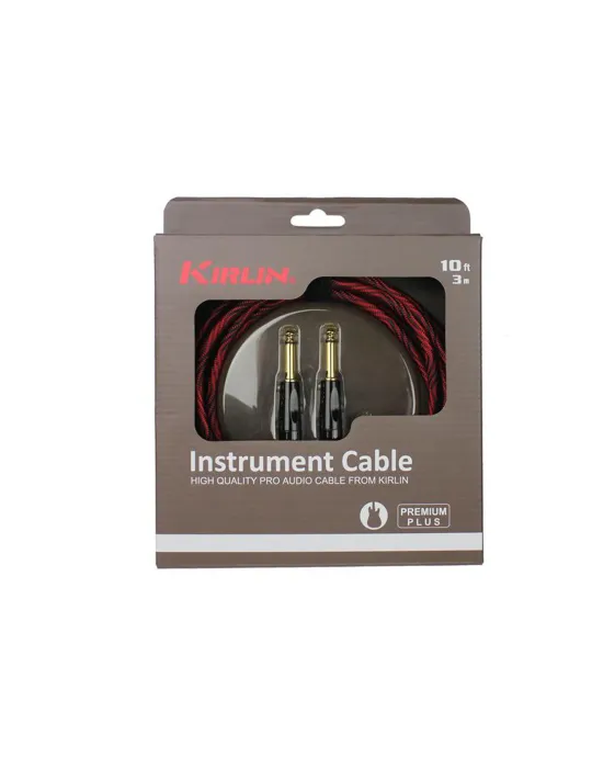  KIRLIN IWB201-3WBR GUITAR CABLE 3M JACK JACK|MusicGoodDeal 