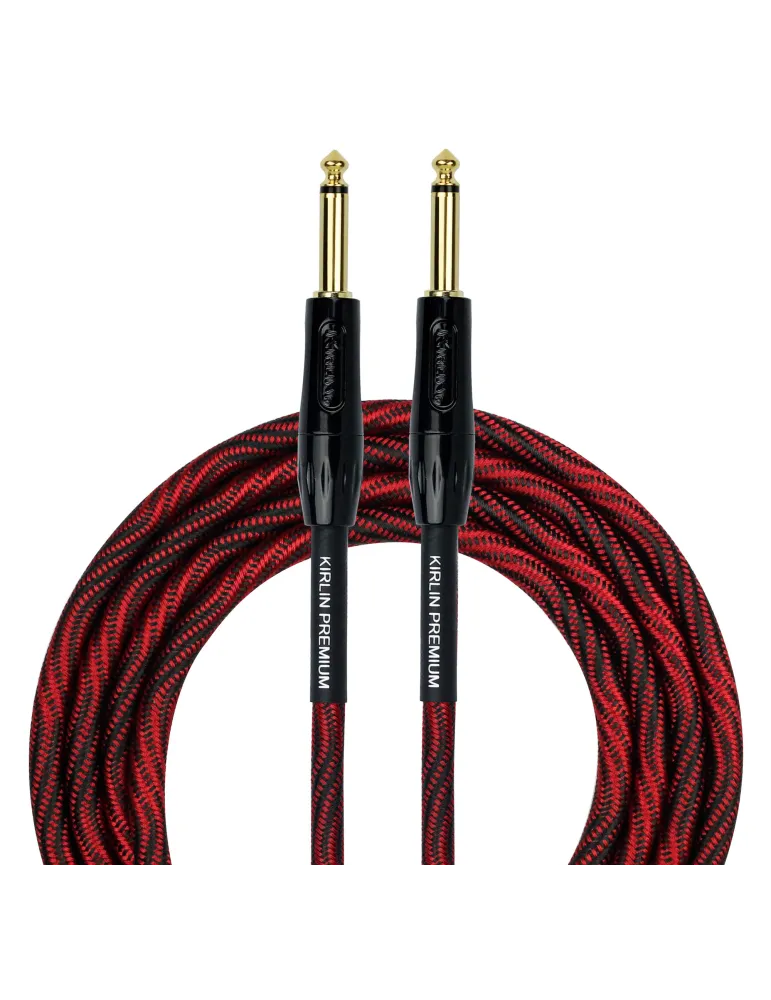  KIRLIN IWB201-3WBR GUITAR CABLE 3M JACK JACK|MusicGoodDeal 