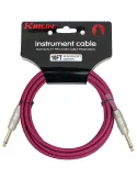 KIRLIN GUITAR CABLE 3M JACK JACK PURPLE|MusicGoodDeal 