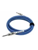  KIRLIN GUITAR CABLE 6M JACK JACK BLUE|MusicGoodDeal 