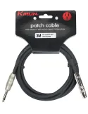  KIRLIN AP254-3BK EXTENSION CABLE 6.35M 3M BLACK|MusicGoodDeal 