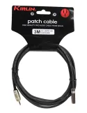  KIRLIN AP469-3BK EXTENSION CABLE 3.5S 3M BLACK|MusicGoodDeal 
