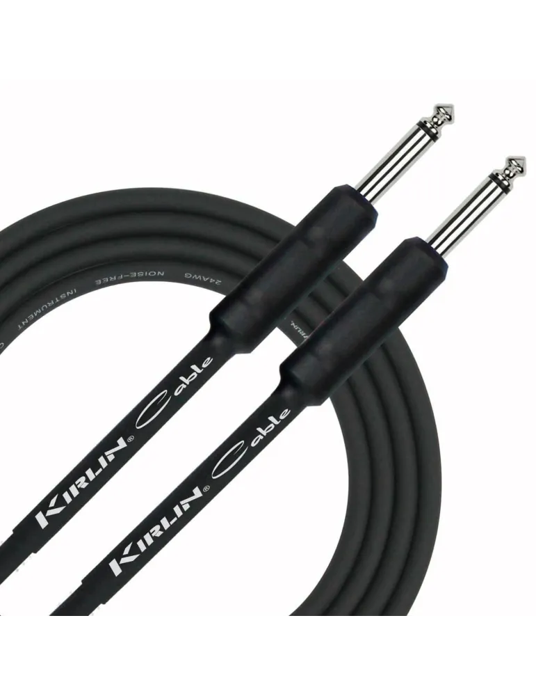  KIRLIN GUITAR CABLE 6M JACK JACK BLACK|MusicGoodDeal 